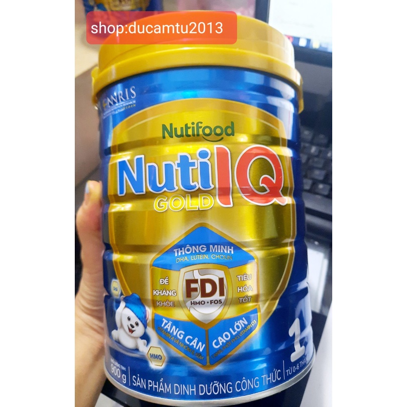 Sữa bột Nuti IQ Gold 1 900g HSD 1-2024