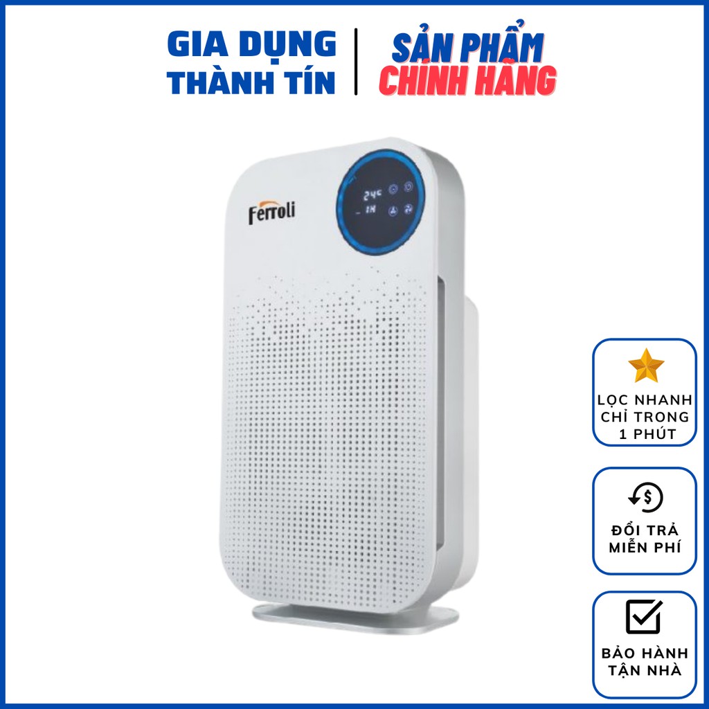 Máy lọc không khí ion âm thông minh FAP-48D, lọc khói bụi và vi khuẩn, bụi mịn PM 2.5, khử mùi hôi