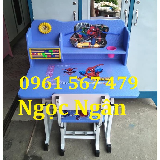 Bộ Bàn học sinh lắp ráp tăng giảm chiều cao cho bé HCM | BigBuy360 - bigbuy360.vn