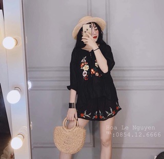 SET ĐŨI THÊU HOA CHỈ TỪ 99k
