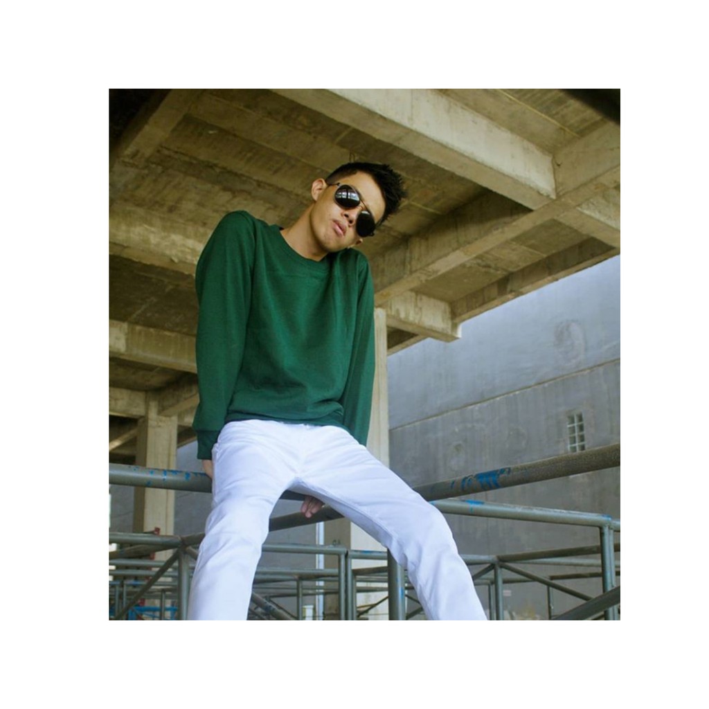 Áo Nỉ Dài Tay Cổ Tròn Thời Trang Nam Nữ | BigBuy360 - bigbuy360.vn