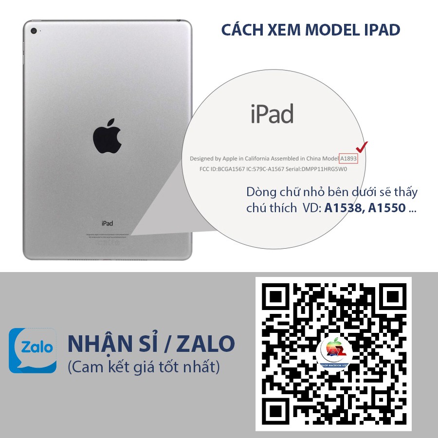 Bao Da iPad,Ốp iPad Dập Nổi Logo Đầu Hươu (P1)