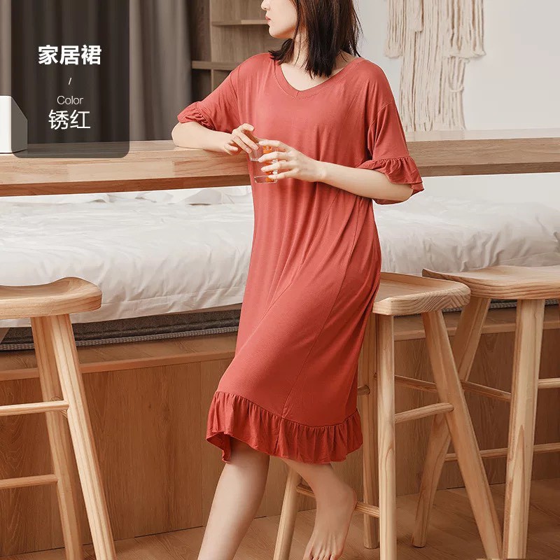 Váy Cổ Chữ V Thời Trang Cho Nữ Hàng quảng châu cao cấp
