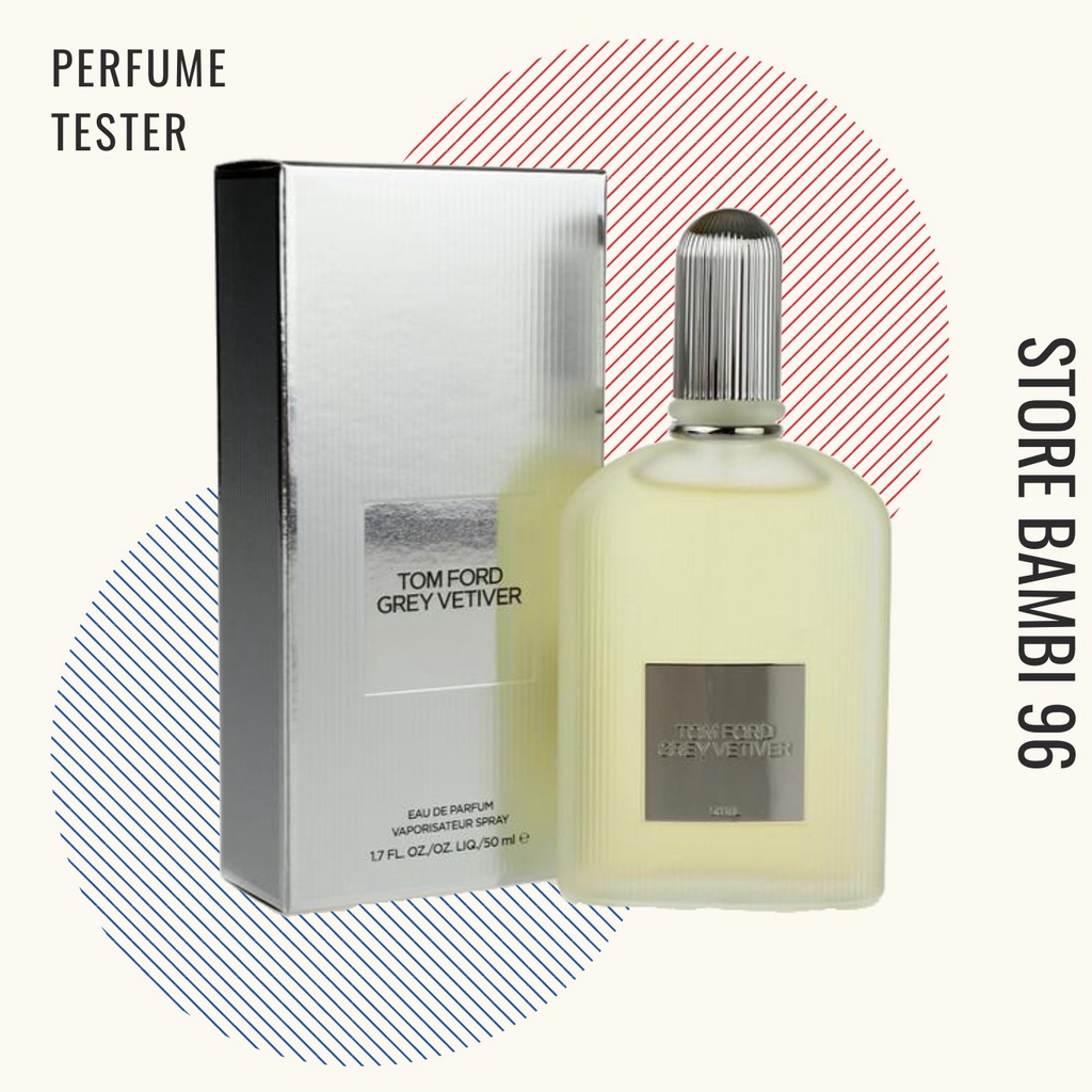 💖 𝘽𝘼𝙈𝘽𝙄 💖 Mẫu thử Nước hoa nam Tomford Grey Vetiver Edp Tester 5/10ml | Thế Giới Skin Care