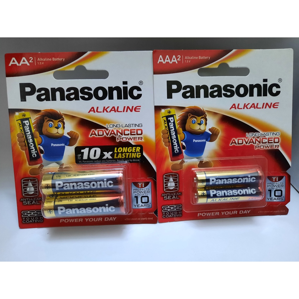 Pin 2A/3A Panasonic - 2 viên/vĩ