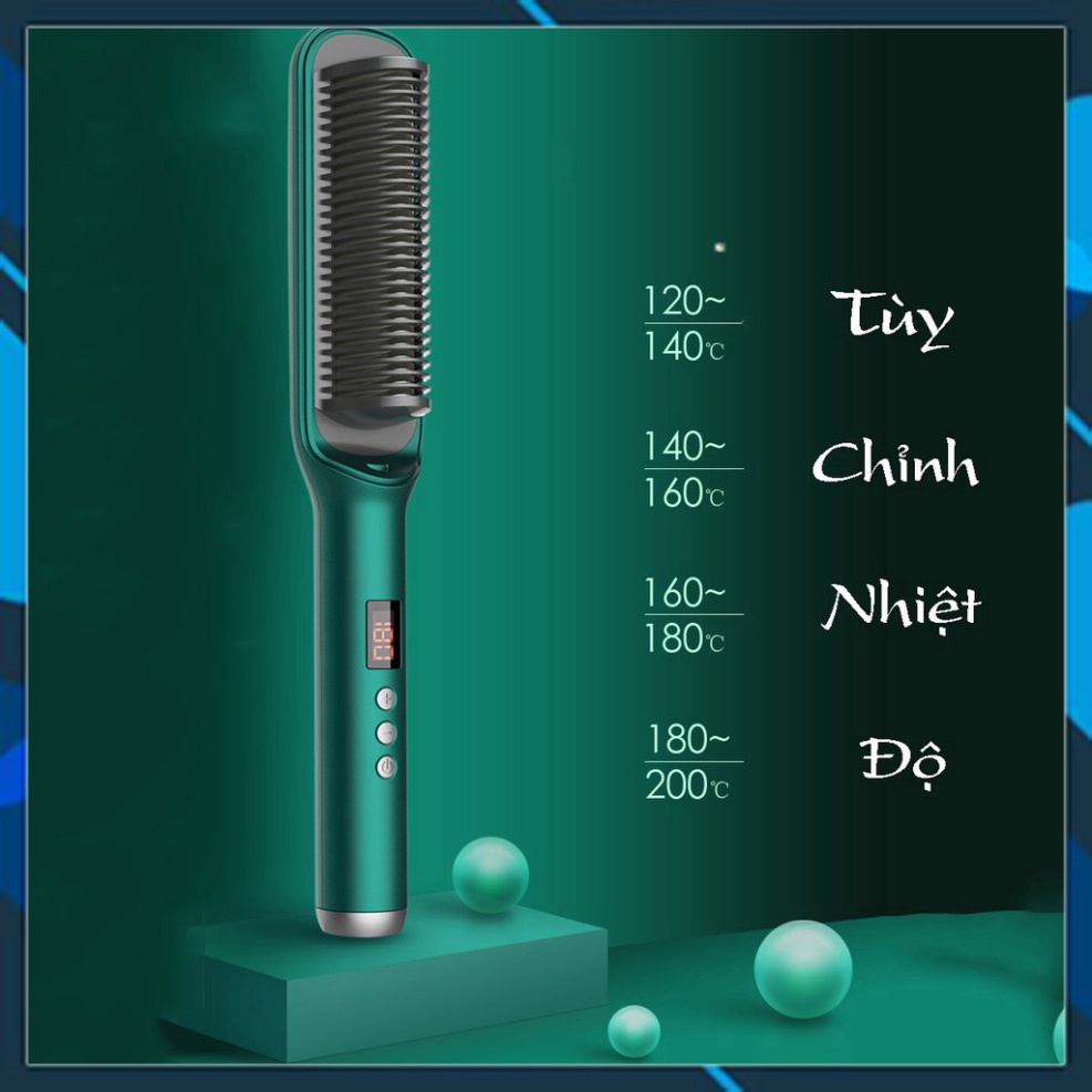Lược Điện Chải Tóc Đa Năng – Máy Tạo Kiểu Tóc Chuyên Nghiệp , BH 12 Tháng