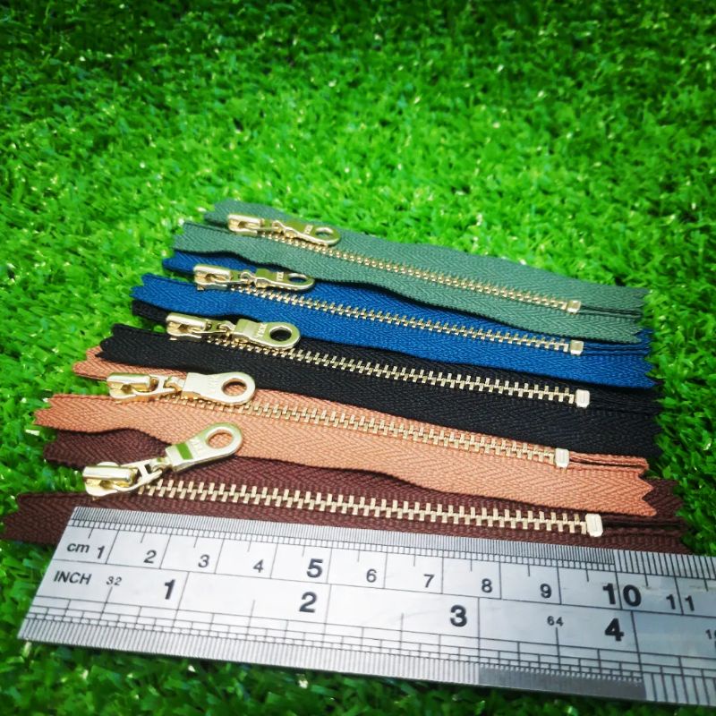Dây kéo YKK Chính Hãng Khoá Đồng Răng số 3, Răng số 5