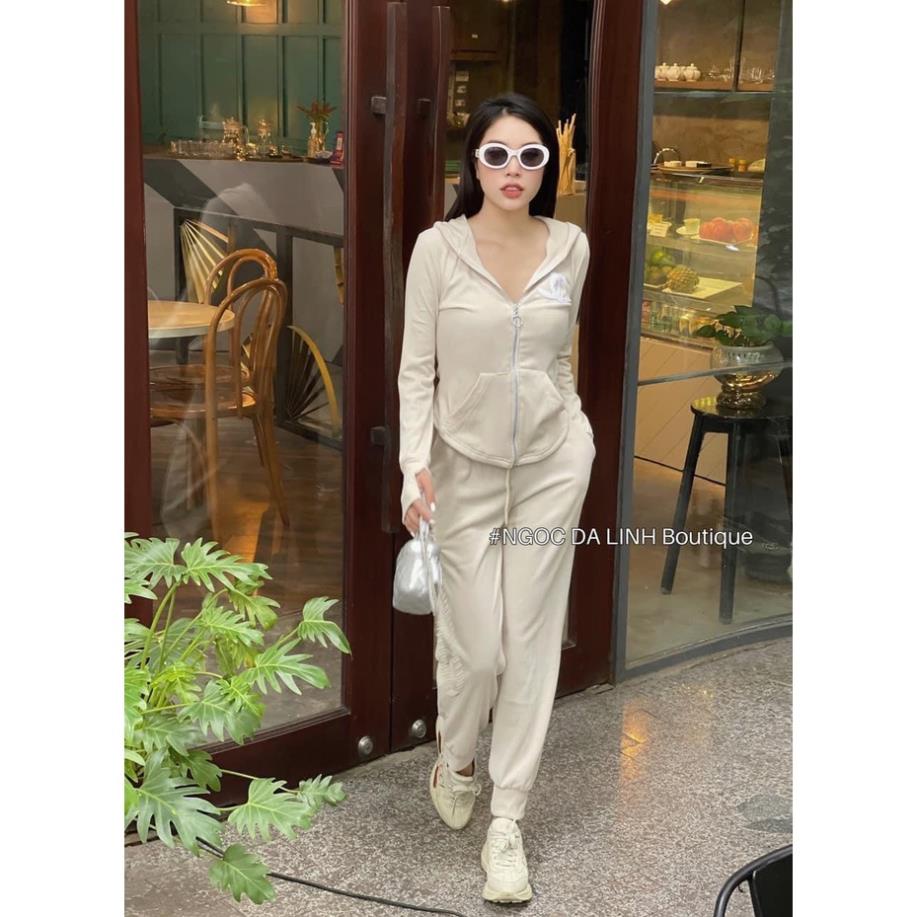 [ 𝐅𝐑𝐄𝐄 𝐒𝐇𝐈𝐏 ]   SET BỘ THỂ THAO KHÓA MŨ TÚI BỤNG THÊU HÌNH NỔI