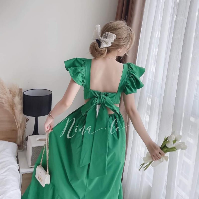 [40KG - 85KG] MAXI CÁNH TIÊN CÓ MÚT CỘT NƠ LƯNG | BigBuy360 - bigbuy360.vn