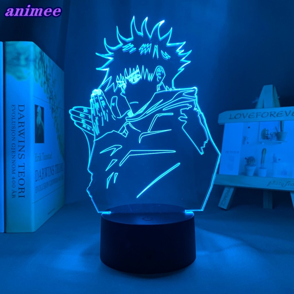 Đèn Ngủ Led Jujutsu Kaisen Dùng Làm Quà Tặng Sinh Nhật Jujutsu Kaisen Megumi Fushiguro