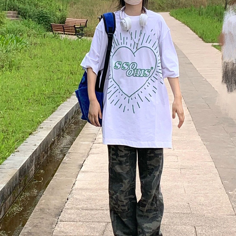 NRVP Áo Thun Cotton Tay Ngắn Cổ Tròn Màu Trơn Thời Trang Dành Cho Nữ