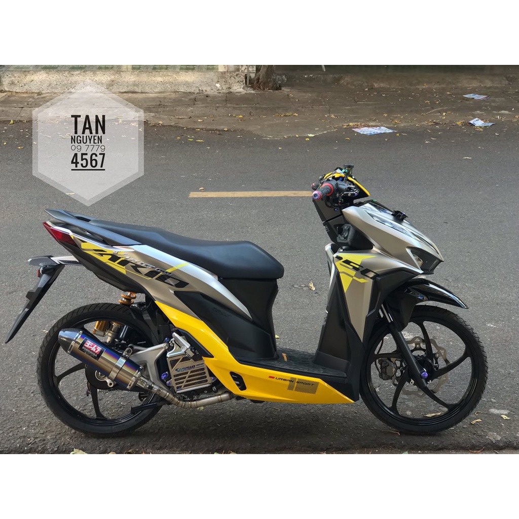 PÔ YOSHIMURA ĐÍT CACBON