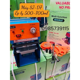 Máy ép miệng ly shunji-d7