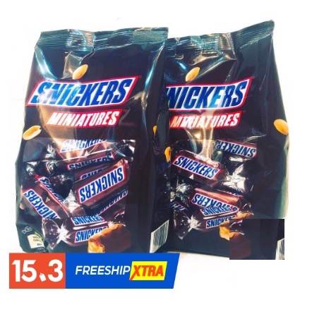 Sô cô la Snickers gói 150g - Đức 🇩🇪