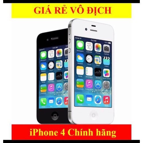Điện Thoại iPhone 4 16G Quốc Tế Xem Youtube Nghe Gọi To Rõ | BigBuy360 - bigbuy360.vn