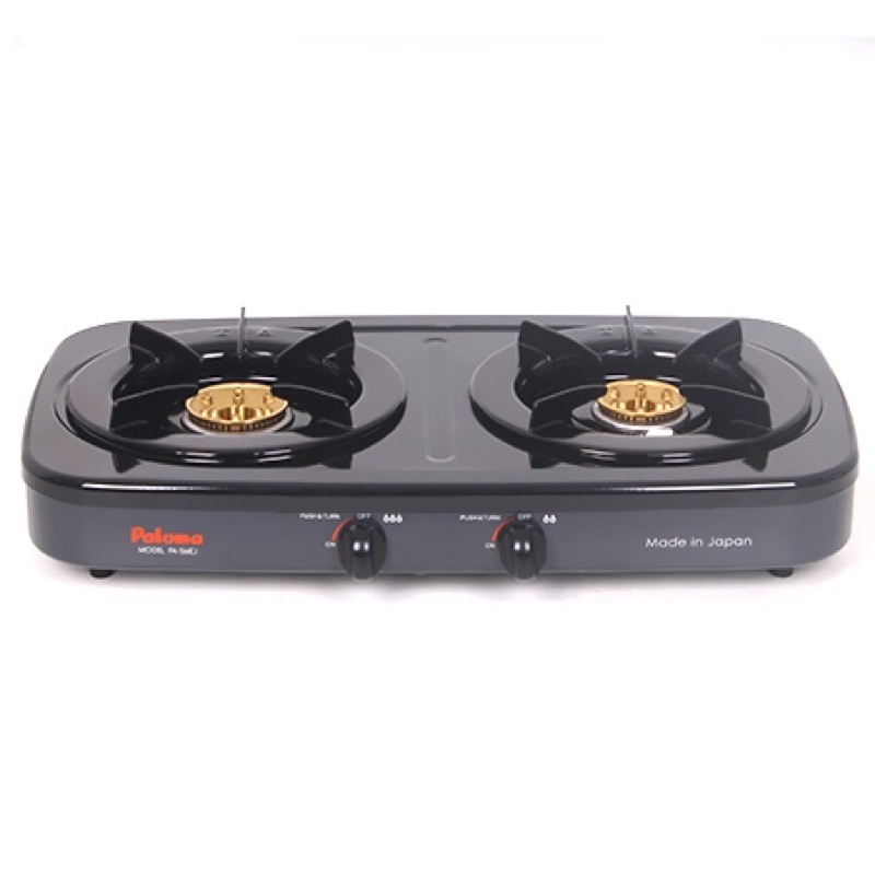 Bếp gas dương Paloma PA-5MEJ - Màu đen, Kích thước 580x390x110mm