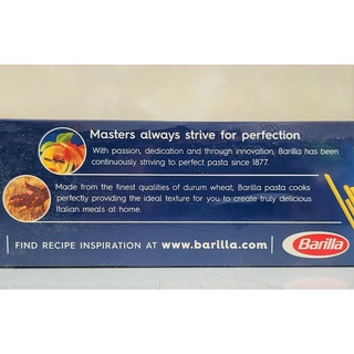 [Hộp 500g – SỐ 3 ] Mì Ý [Italia] BARILLA No 3 Spaghetti Pasta (halal) (anm)