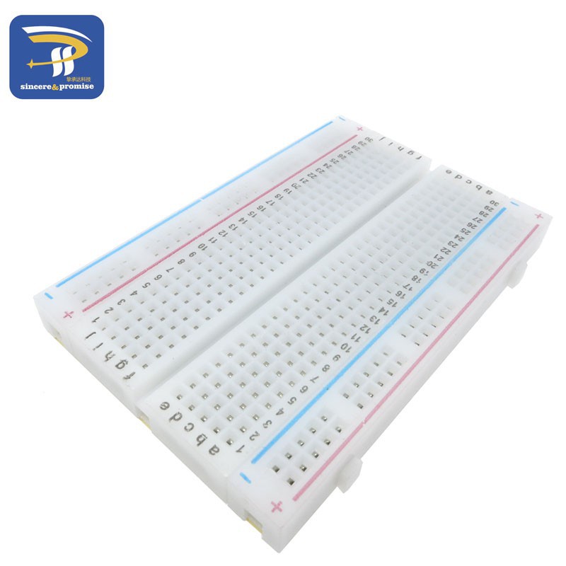 Bảng Mạch Breadboard 400 Tiếp Điểm