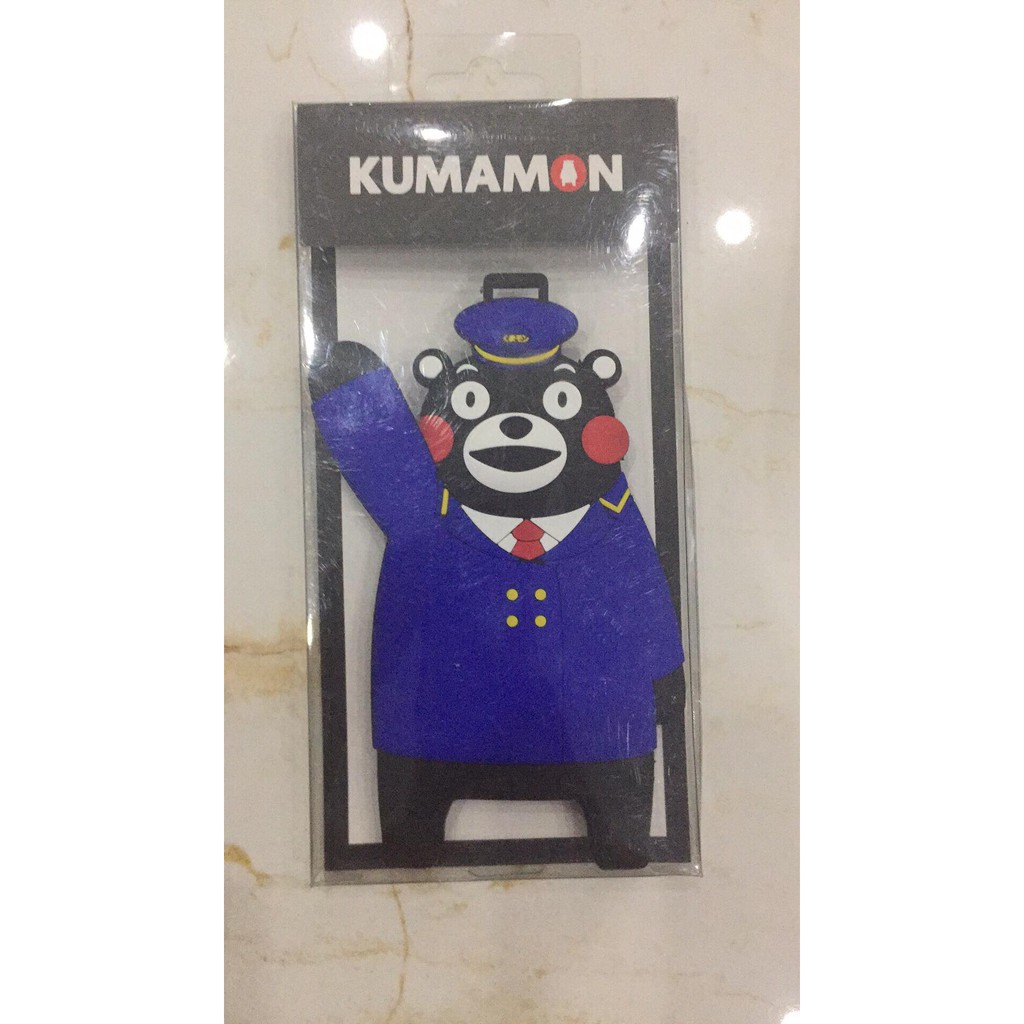 Tag Balo ( Móc Khoá - Thẻ Treo Hành Lí ) Kumamon