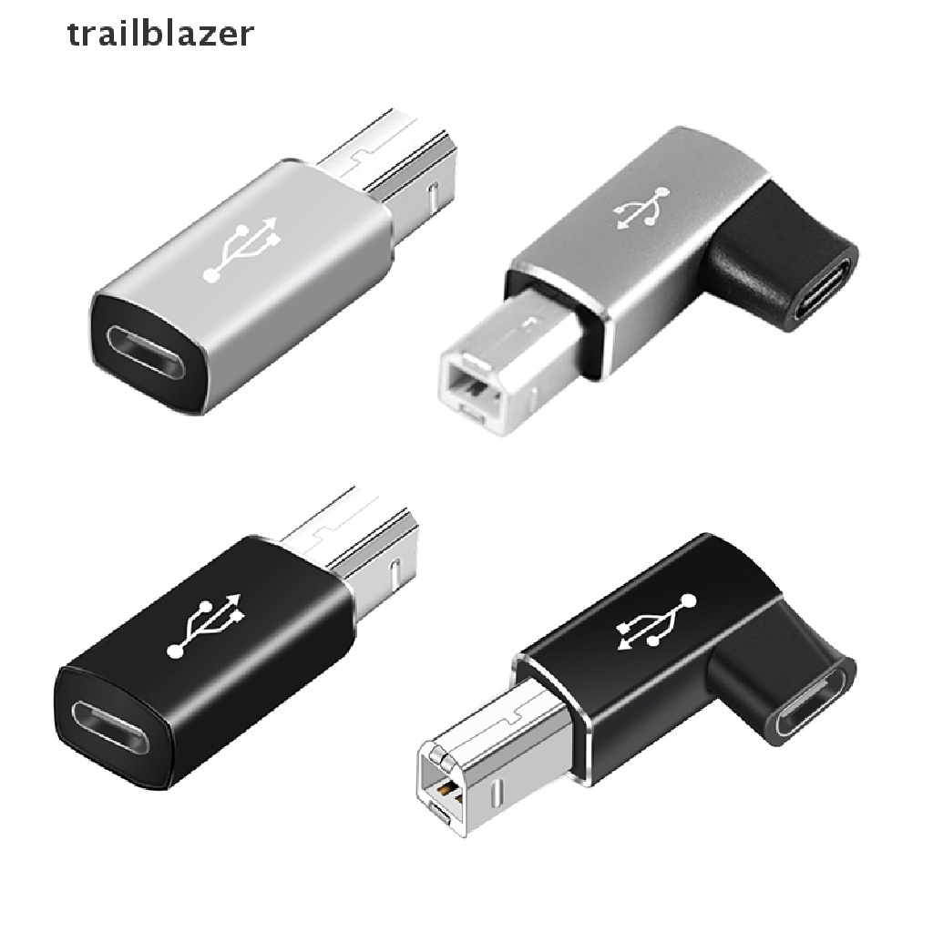 trailblazer USB Type C Female to B Male Adapter Scanner Printer for MIDI Controller Keyboard UIO