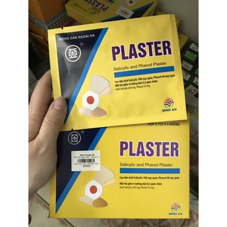 Miếng dán mụn cơm Plaster ( 1 túi 4 miếng dán )