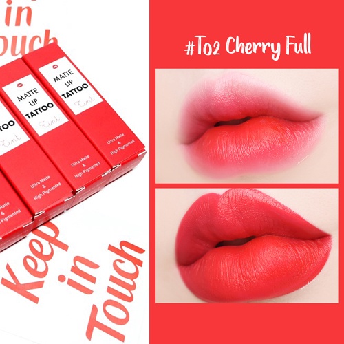 //LUXUBU// Son nước bền màu Keep In Touch Matte Lip Tattoo Tint / COCOLAND | BigBuy360 - bigbuy360.vn