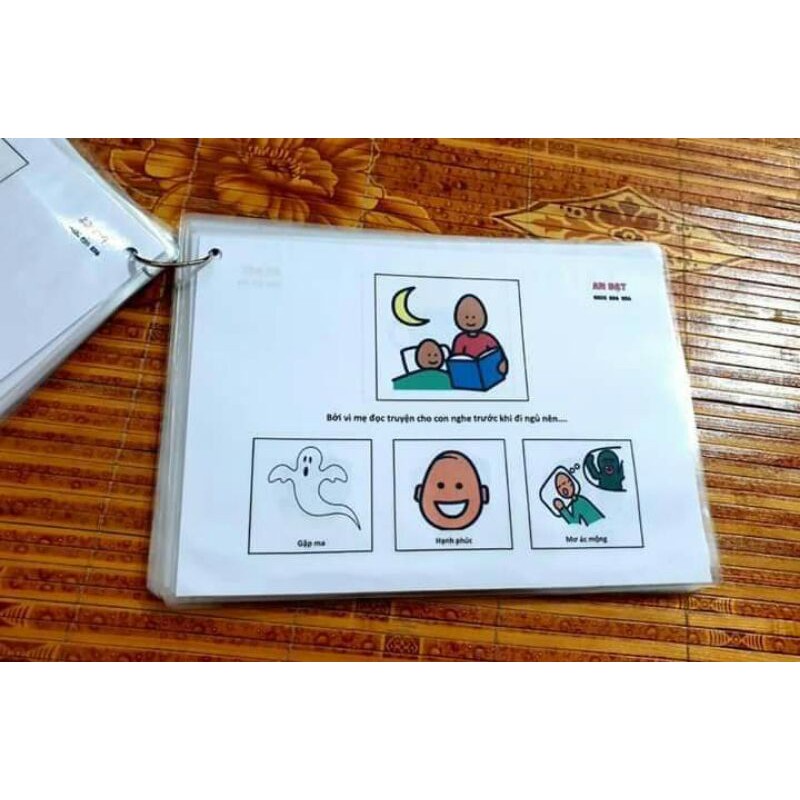Học liệu hỗ trợ phát triển câu và giao tiếp cho bé