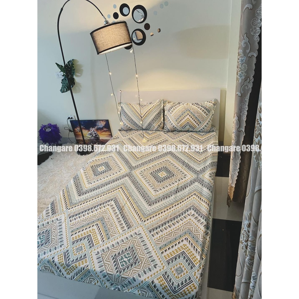 Bộ ga gối cottong poly m6/m8 drap giường,ga trải giường2 vỏ gối đầu mẫu mã đa dạng đủ kích thước