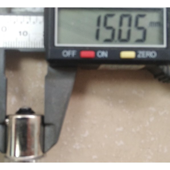 Bóng Đèn Đuôi Gài BA15 24V/30V 5W 16x35