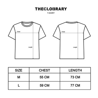 Áo thun THECLOBRARY TCLB Basic - Màu trắng