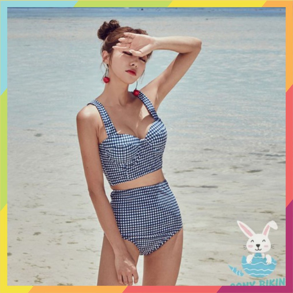 Bộ Đồ Bơi Đi Tắm Biển Nữ Bikini 2 Mảnh (1 Set Áo Bra Và Quần Lót) Cro - Phân Phối Nam Gym