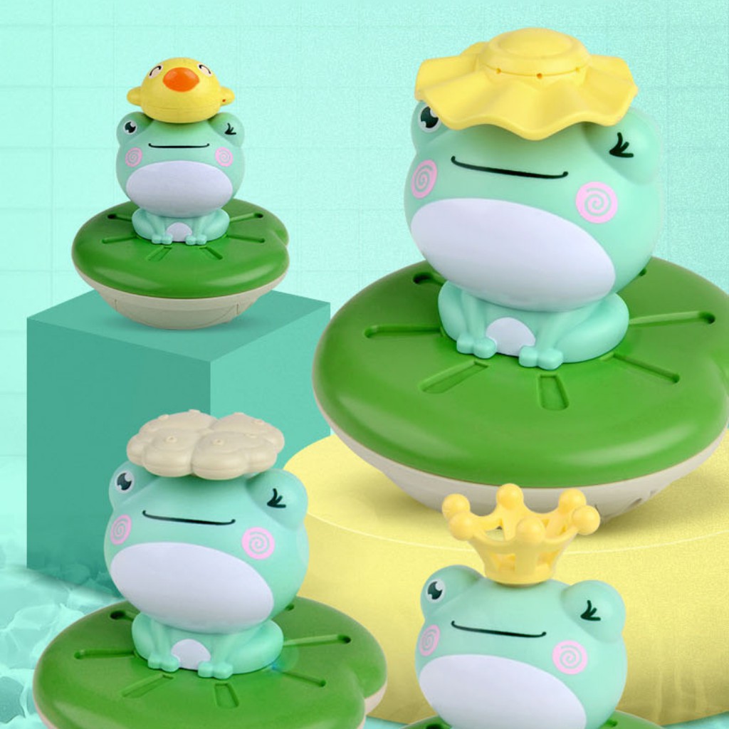 Ếch Đồ Chơi Phun Nước Vui Nhộn Cho Bé.amuoi