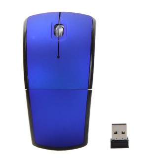 【Rememberme】2.4GHz Foldable Arc Wireless Optical Mouse Mice + USB Receiver to Laptop