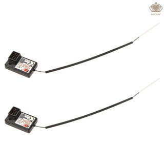 Coco* 2Pcs Flysky FS-GR3E AFHDS 2.4G 3CH Receiver for FS-GT2 FS-GT2B FS-GT3B FS-GT3C FZ-IT4S RC Car Boat