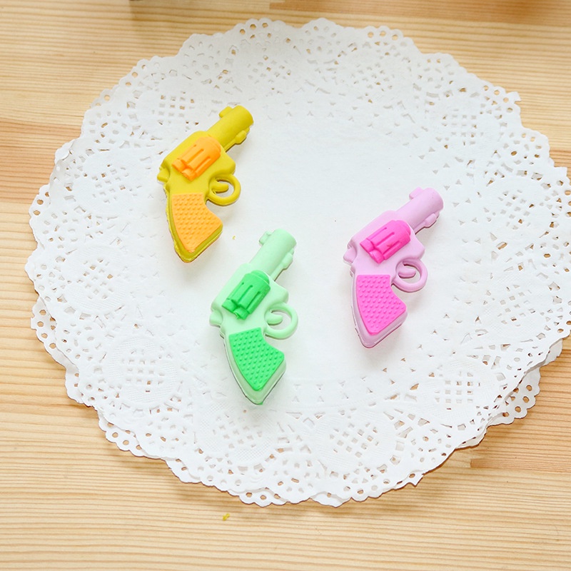 Tẩy gôm xóa hình súng ngắn ( Sỉ 1 hộp 36 tẩy )