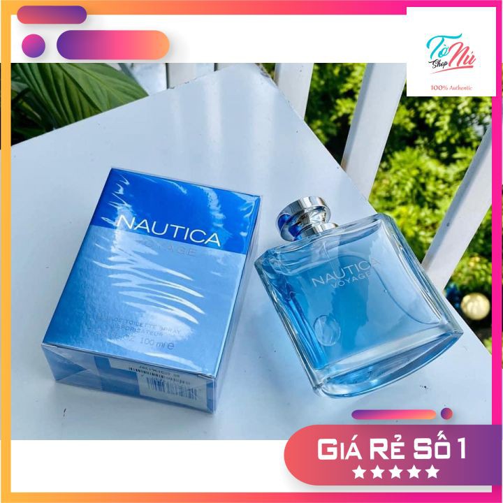 [CHÍNH HÃNG] Nước hoa nam chính hãng giá rẻ dành cho sinh viên Nautica Voyage fullsize 100ml