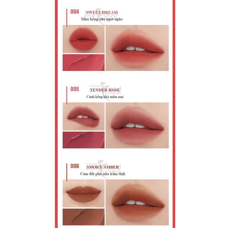 Son Bấm Cực Cool Lên Màu Chuẩn, Siêu Mịn Môi I'm Meme I'm Tic Toc Tint Lip Cashmere 2.5g