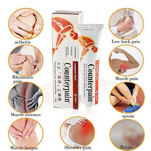 Cao Xoa Bóp Lạnh Counterpain Tuýp To 120g Thailand