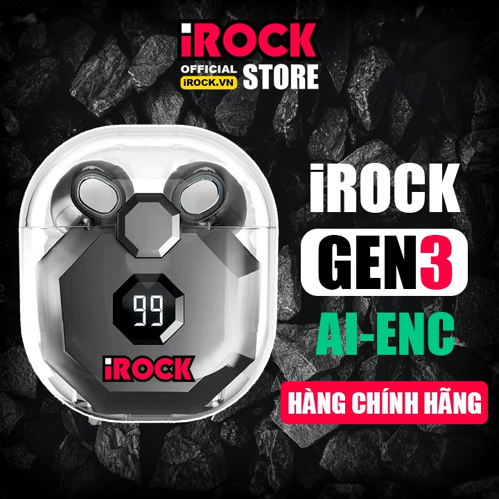iRock XT - GEN3 - Tai Nghe Bluetooth Gaming - Tai Nghe Không Dây Chơi Game - Đàm Thoại HD