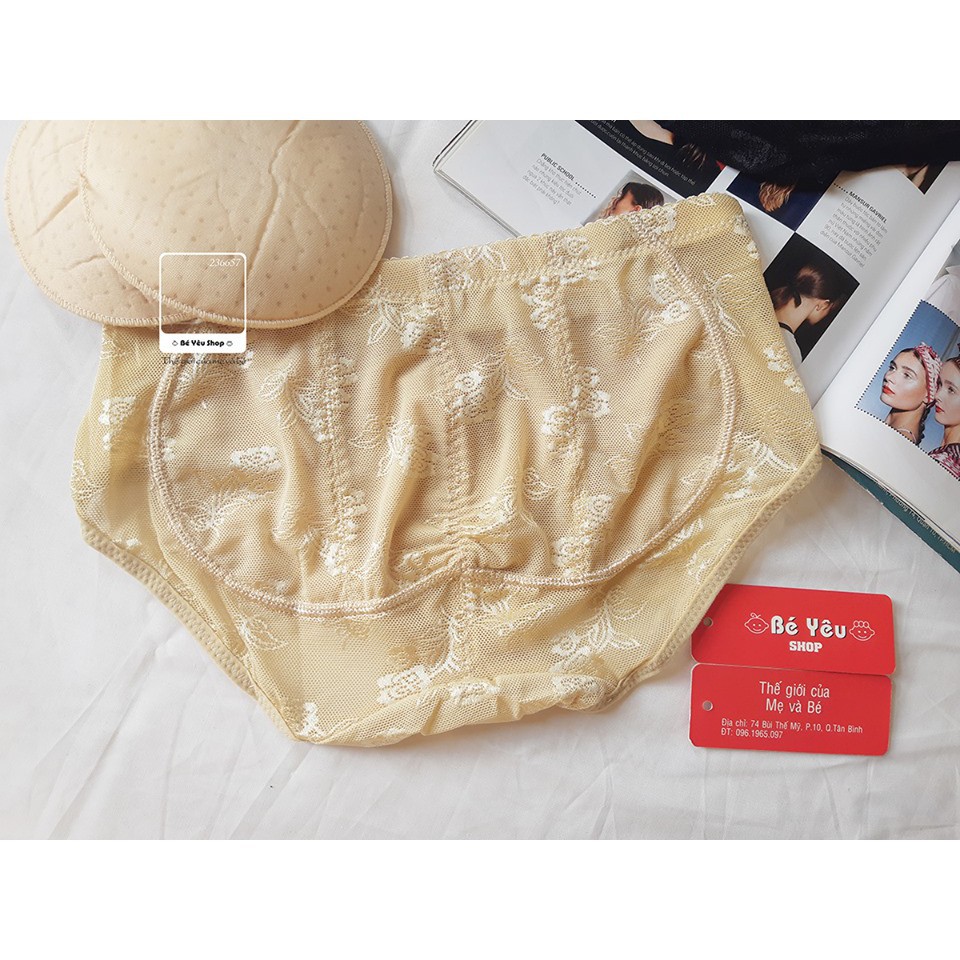 Quần Độn Mông Ren 💝𝑭𝒓𝒆𝒆𝒔𝒉𝒊𝒑💝 Quần Nâng Mông Ren Mềm 2 Màu Loại 1-SAMKID | BigBuy360 - bigbuy360.vn