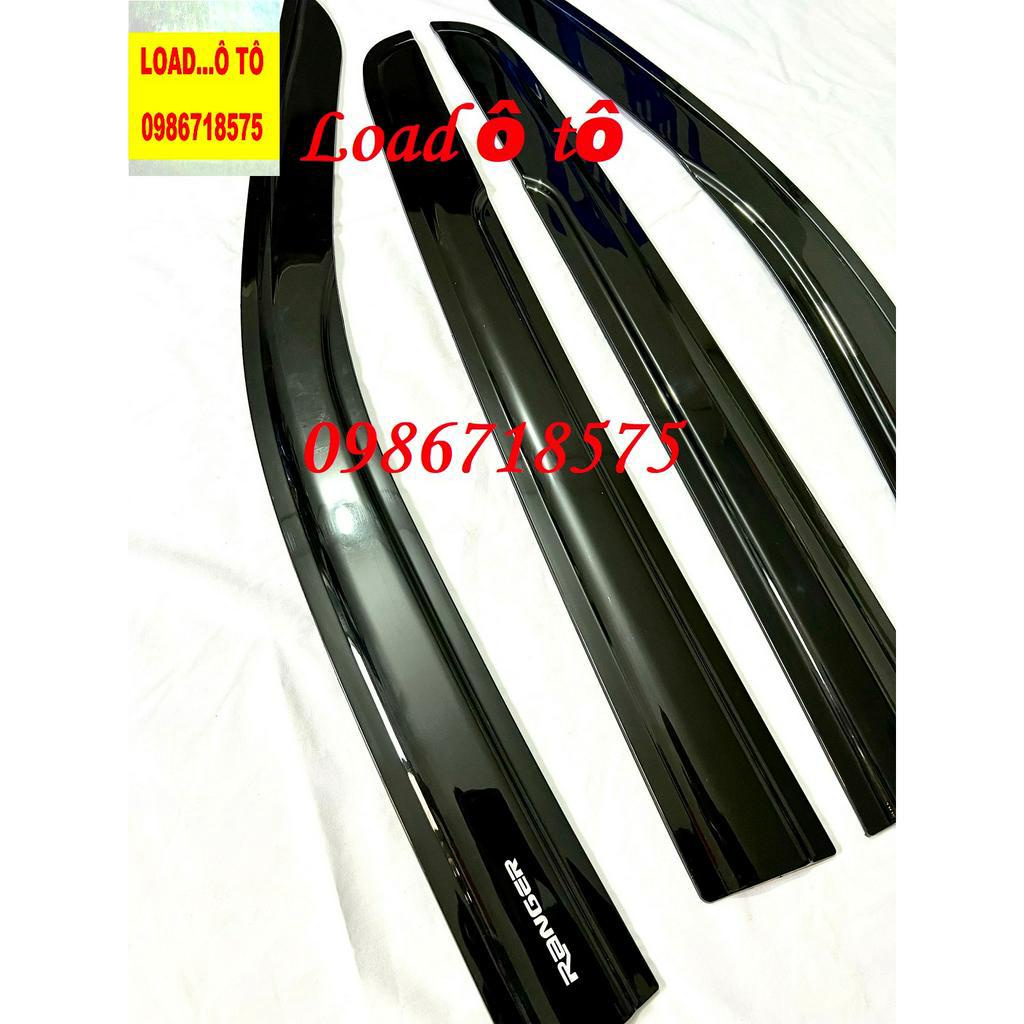 Vè Che Mưa Có Khuyết Xe Ford Ranger 2023-2016 Nhựa Đen Cao Cấp