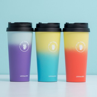 Bình giữ nhiệt Lock&Lock Two-Tone Clip Tumbler LHC4151 dung tích 540ml có kèm ống hút!
