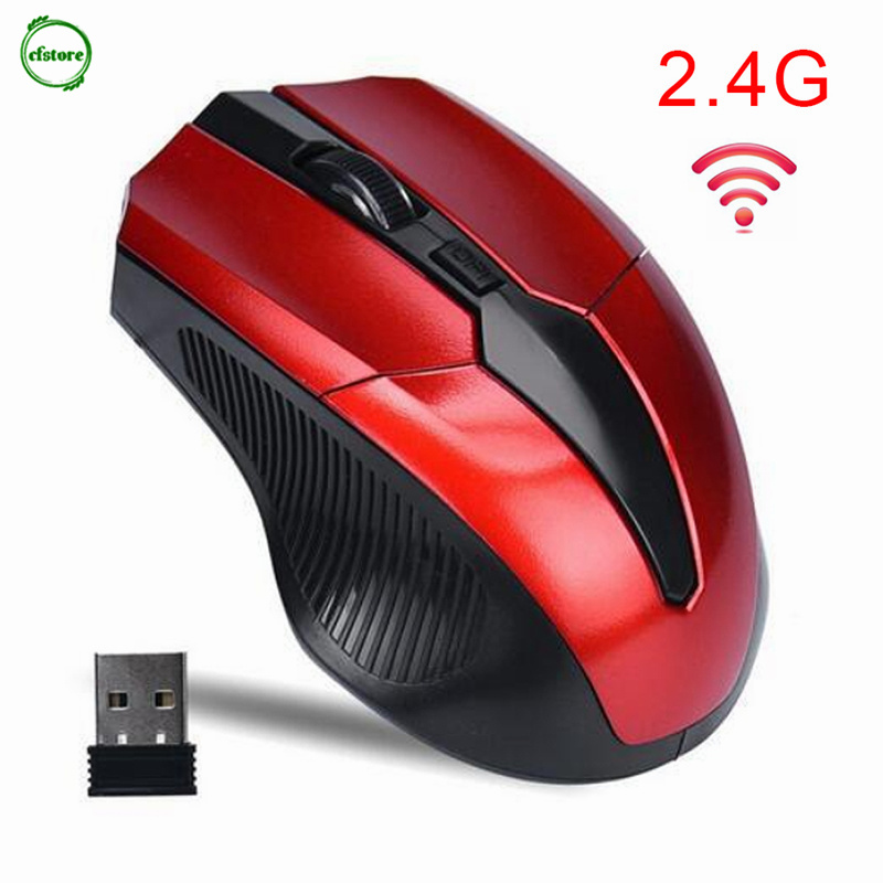 PC NEW Chuột Không Dây Cf 2.4ghz Dùng Để Chơi Game