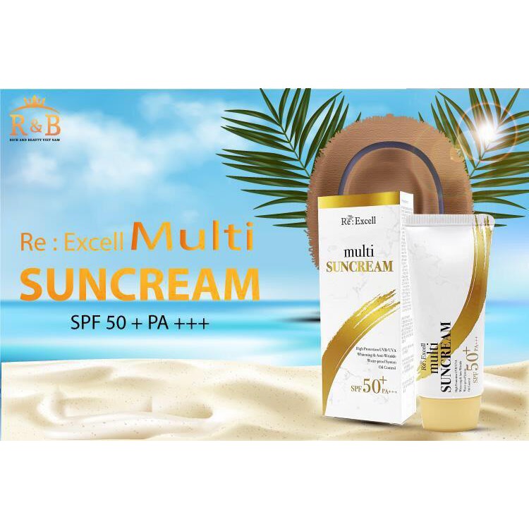 [HÀNG CHÍNH HÃNG] Kem Chống Nắng vật lý – Multi Sun Cream SPF 50+/PA+++