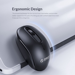 Chuột Không dây Orico WDM-V2C (USB/đen)