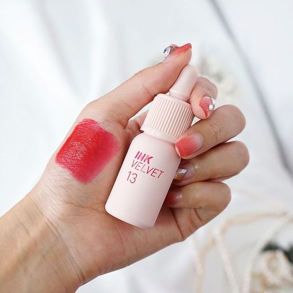 Son Kem Phiên Bản Giới Hạn Peripera Lip Tint Ink Velvet Tint Mood Blank Collection (#13 - Villain Pink: màu hồng đỏ)