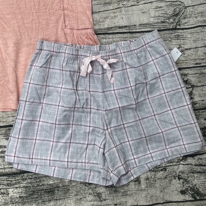 Quần short cotton mặc nhà xuất khẩu big size
