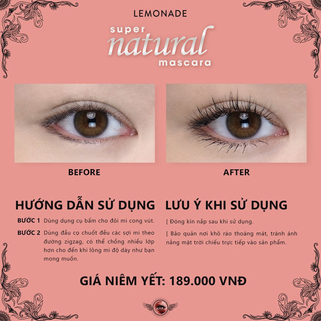 tuan099 Chuốt mi Lemonade SuperNatural Mascara 7.5g tuan099 | BigBuy360 - bigbuy360.vn