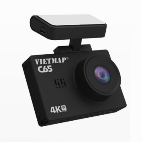 Camera hành trìnhT4, Vietmap C65 (Ghi hình trước sau+Cảnh báo giao thông bằng giọng nói+Wifi +Thẻ nhớ 16gb)