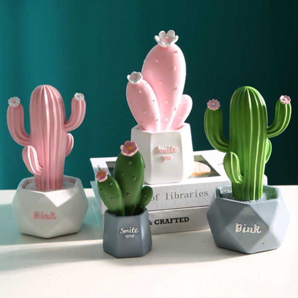 CONOPERY Mô Hình Cây Xương Rồng Mini Bằng Nhựa Resin Để Bàn Trang Trí